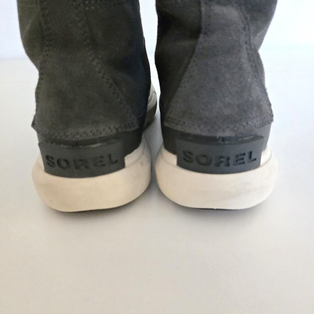 Sorel Explorer Next Joan Classic Waterproof Winter Boots Grey US 10 - Picture 5 of 12